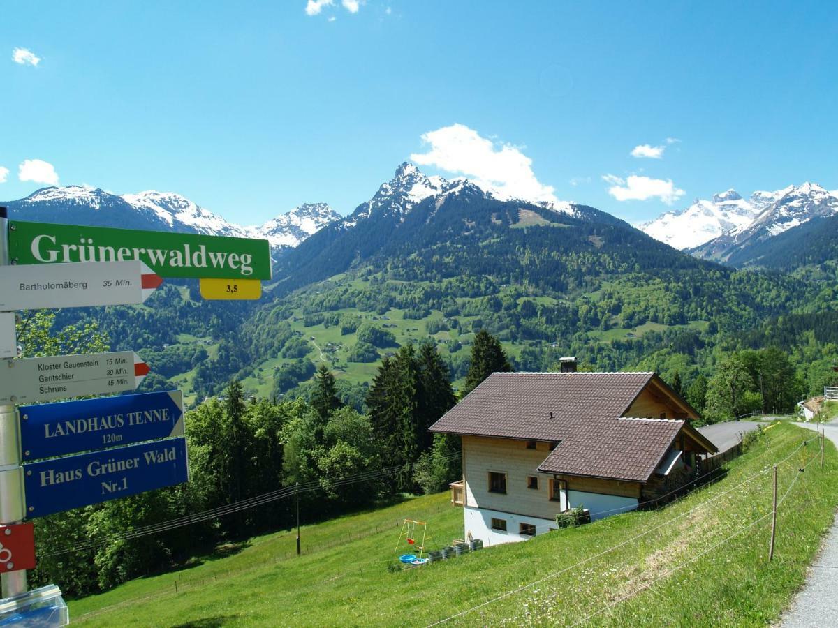 Апартаменты Haus Gruener Wald Бартоломеберг Экстерьер фото